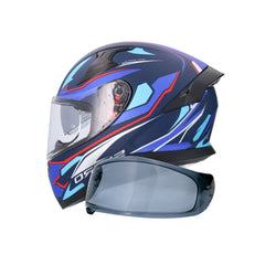 SHIRO KATANA SHARP INTEGRALI CASCHI OPACO BLU