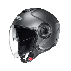 HJC i40N UNI Scooter Aperto Caschi Titanio Semi Opaco 