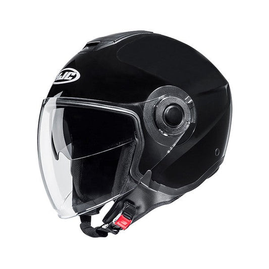 HJC i40N UNI Motociclista Urban Nero Metallizzato Caschi Jet 