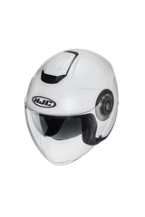 HJC i40N UNI Moto Aperto Semi Piatto Bianco Perla Caschi 