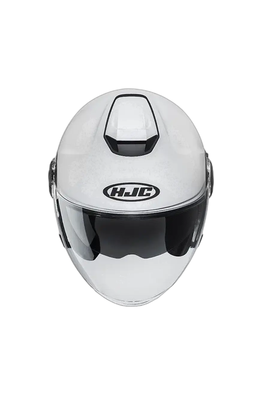 HJC i40N UNI Moto Aperto Semi Piatto Bianco Perla Caschi 