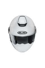 HJC i40N UNI Moto Aperto Semi Piatto Bianco Perla Caschi 