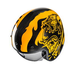 HJC V31 Flame MC3 abierto motocicleta estilo retro clásico Casco
