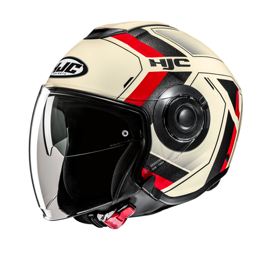 HJC i40N VELU MC1 Casco Jet Abierto Para Scooter