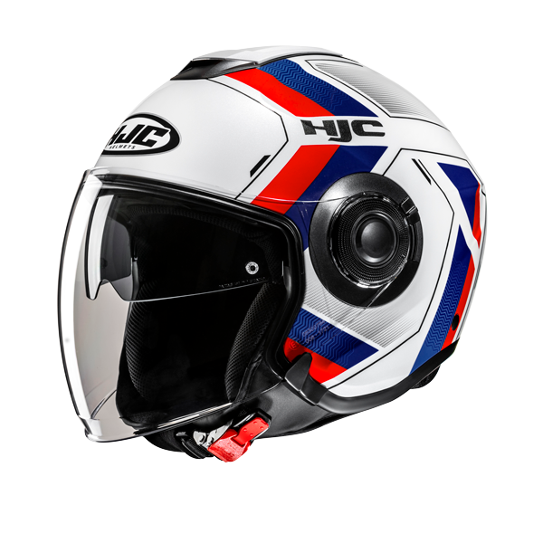 HJC i40N VELU MC21 Casco Jet Abierto Para Moto Para Uso Urbano