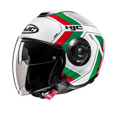 HJC i40N VELU MC41 Casco Jet Para Moto Urbana 