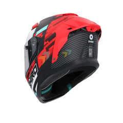 SHIRO FF939 Alpha Motociclo integrali Caschi Rosso Opaco 