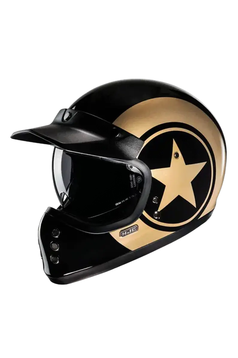 HJC V60 NYX MC9 classico stile Caschi integrali da moto 