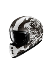 HJC V60 FLAME MC5 Moto Stile Classico Integrale Caschi 