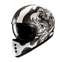 HJC V60 FLAME MC5 Moto Stile Classico Integrale Caschi