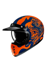 HJC V60 FLAME MC27 stile vintage Caschi moto integrali 