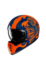 HJC V60 FLAME MC27 stile vintage Caschi moto integrali 