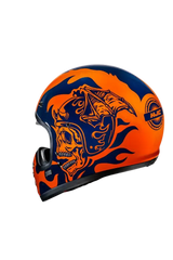 HJC V60 FLAME MC27 stile vintage Caschi moto integrali 