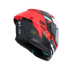SHIRO FF939 Alpha Motociclo integrali Caschi Rosso Opaco 