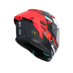 SHIRO FF939 Alpha Motociclo integrali Caschi Rosso Opaco 