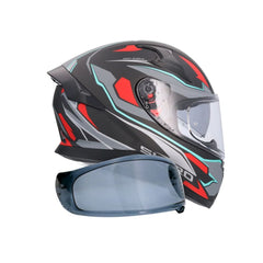 SHIRO KATANA SHARP INTEGRALI CASCHI OPACO NERO ROSSO GRIGIO