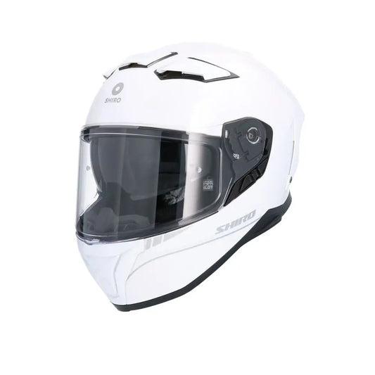 SHIRO FF939 Alpha  Moto Integrali Caschi Bianco Perla