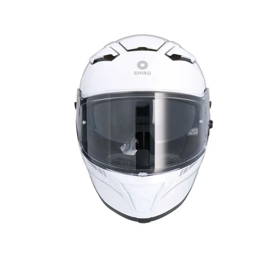 SHIRO FF939 Alpha  Moto Integrali Caschi Bianco Perla