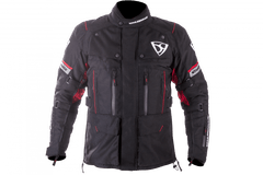  MUGENRACE T-UNO Moto Tessile Giacca Nero Rosso