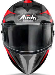 AIROH GP550 S WANDER Moto Integrali Corsa Caschi Rosso Opaco