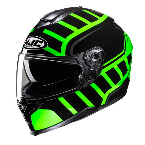 HJC C70N HOLT MC4H Moto Integrali Caschi verde