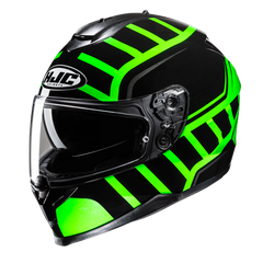 HJC C70N HOLT MC4H Moto Integrali Caschi verde
