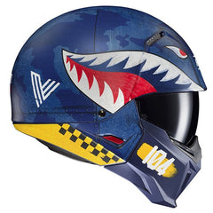MCSF HJC I20 Vanguard Call of Duty Moto Aperto Classico Caschi