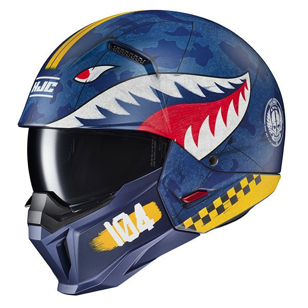 MCSF HJC I20 Vanguard Call of Duty Moto Aperto Classico Caschi