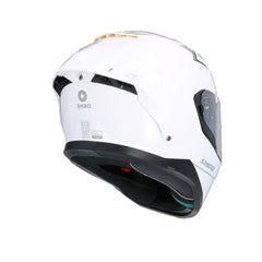 SHIRO FF939 Alpha  Moto Integrali Caschi Bianco Perla