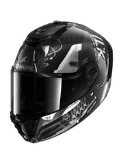 SHARK CASCO SPARTAN RS CARBON XBOT Carbono Antracita Plata