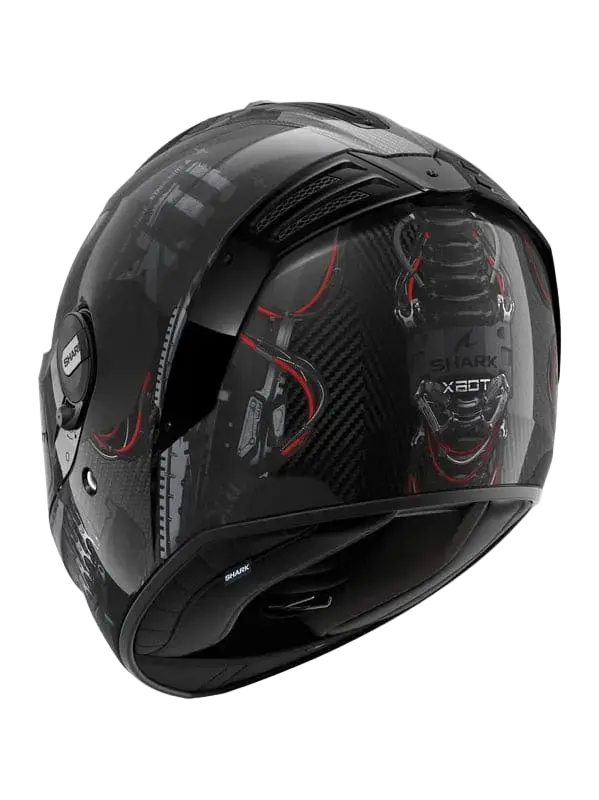 SHARK SPARTAN RS CARBON XBOT Integrali Caschi Carbonio Antracite 