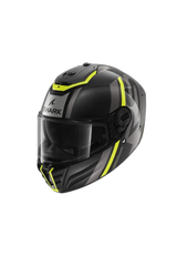 SHARK SPARTAN RS CARBON Moto Integrali Caschi Nero Grigio Giallo 