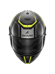 SHARK SPARTAN RS CARBON Moto Integrali Caschi Nero Grigio Giallo
