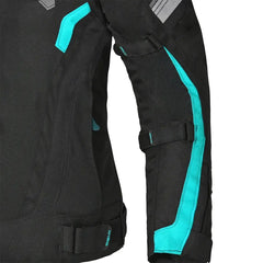BELA - Chaqueta Textil Highland Lady Negro/Turquesa - SECURTEX MOTOR S.L (t/a MaximoMoto)