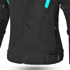 BELA - Chaqueta Textil Highland Lady Negro/Turquesa - SECURTEX MOTOR S.L (t/a MaximoMoto)