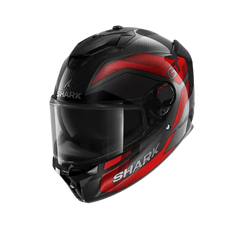 SHARK SPARTAN GT PRO RHYTHM IN CARBONIO CASCHI INTEGRALI ROSSO CROMO 