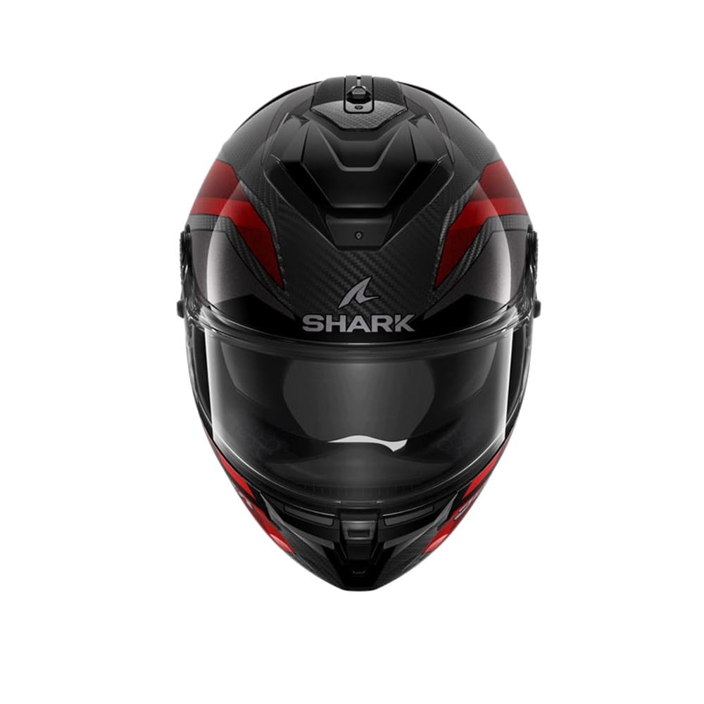 SHARK SPARTAN GT PRO RHYTHM IN CARBONIO CASCHI INTEGRALI ROSSO CROMO