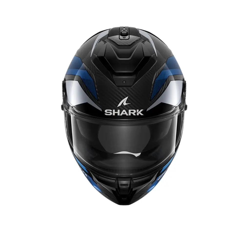 SHARK SPARTAN GT PRO CARBON CASCHI INTEGRALI MOTO BLU CROMATO