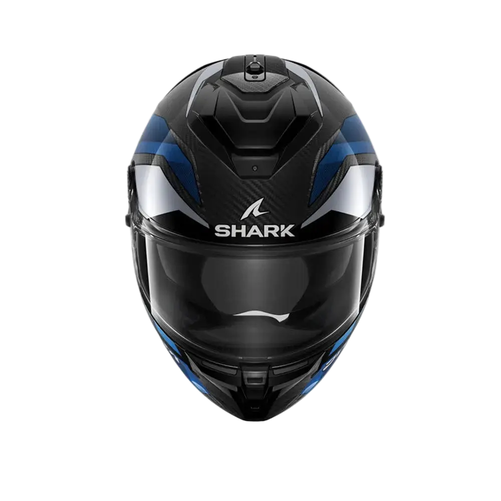 SHARK SPARTAN GT PRO CARBON CASCHI INTEGRALI MOTO BLU CROMATO 