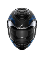 Shark - SPARTAN GT PRO CARBON Carbon Blue Chrom - SECURTEX MOTOR S.L (t/a MaximoMoto)