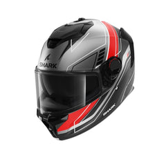 SHARK SPARTAN GT PRO Moto Integrali Caschi Antracite Rosso Nero
