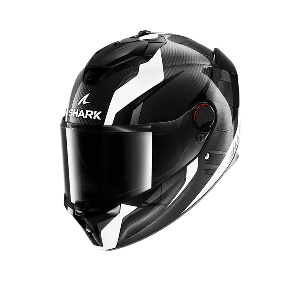 SHARK SPARTAN GT PRO Moto Integrali Caschi Carbon Bianco Nero 