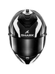 Shark - SPARTAN GT PRO CARBON Carbon White Black - SECURTEX MOTOR S.L (t/a MaximoMoto)
