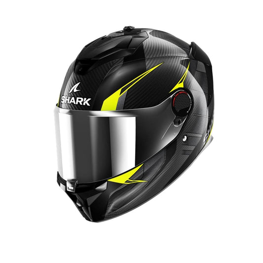 SHARK SPARTAN GT PRO Moto Integrali Caschi Carbon Nero Giallo 