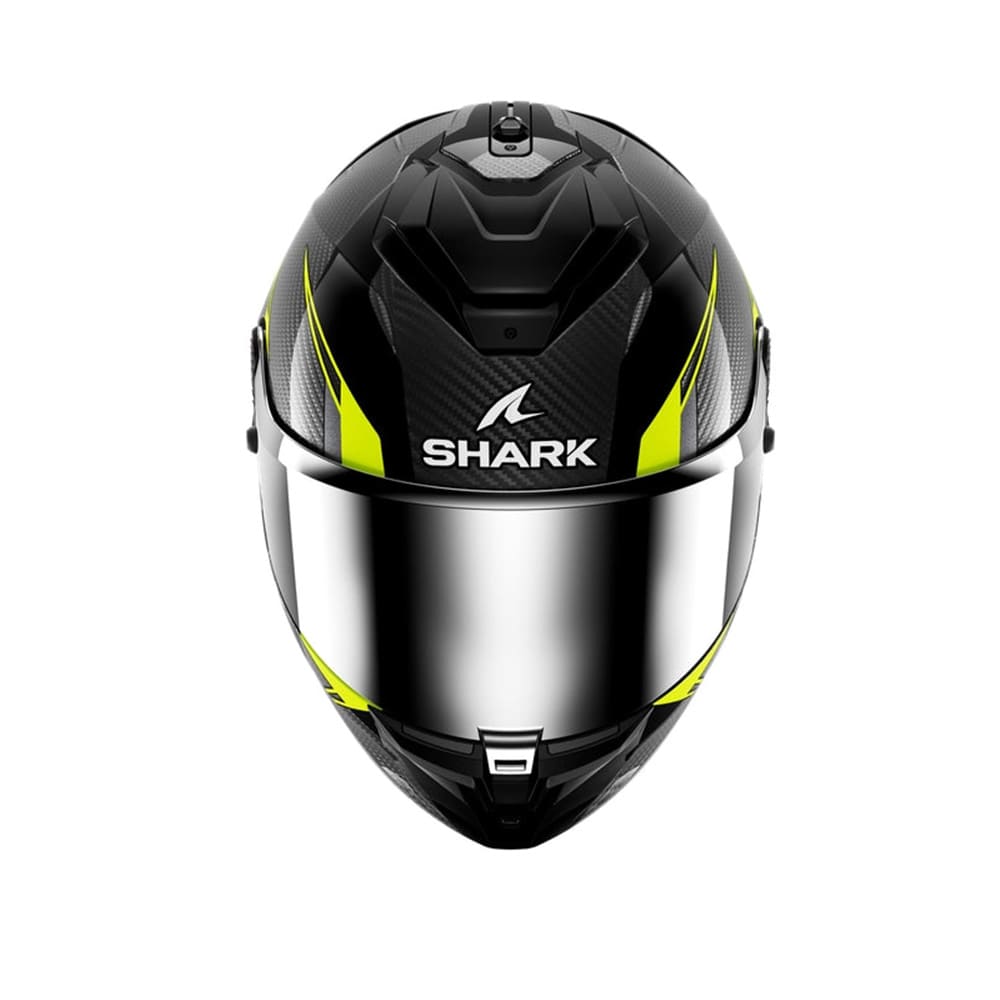 SHARK SPARTAN GT PRO Moto Integrali Caschi Carbon Nero Giallo 