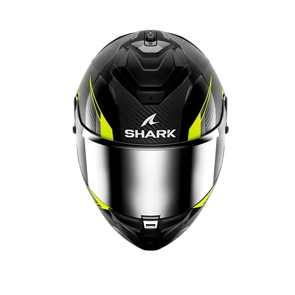SHARK SPARTAN GT PRO Moto Integrali Caschi Carbon Nero Giallo 