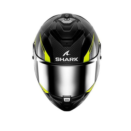 SHARK SPARTAN GT PRO Moto Integrali Caschi Carbon Nero Giallo 