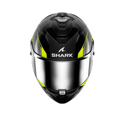 SHARK SPARTAN GT PRO Moto Integrali Caschi Carbon Nero Giallo 