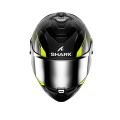 SHARK SPARTAN GT PRO Moto Integrali Caschi Carbon Nero Giallo 