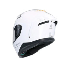 SHIRO FF939 Alpha  Moto Integrali Caschi Bianco Perla